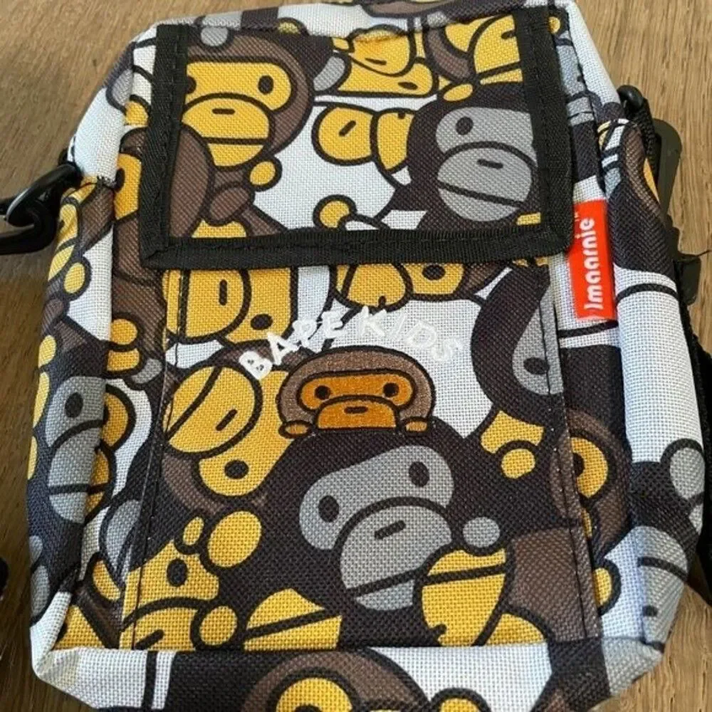 NEW! Bape Babe Milo Unisex Shoulder Kids Bag Style Waterproof Crossbody
